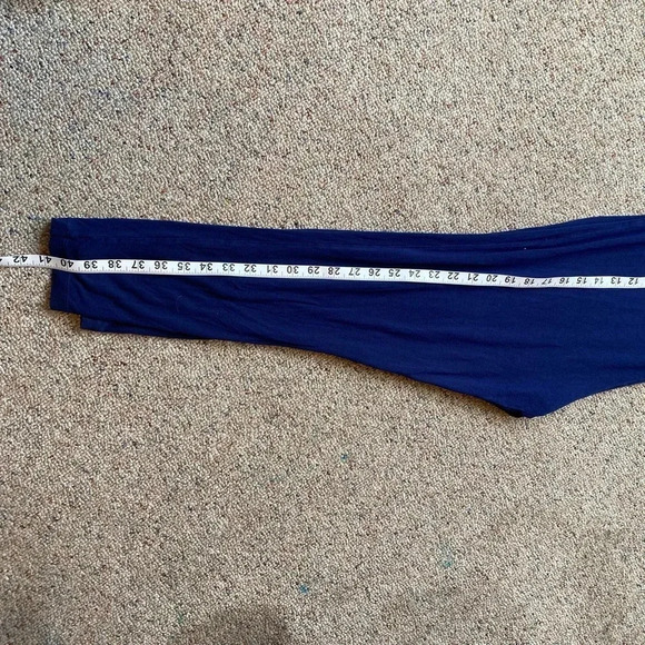 Boden Maternity Blue Leggings Plus Size 16 Super Stretchy - Picture 4 of 7